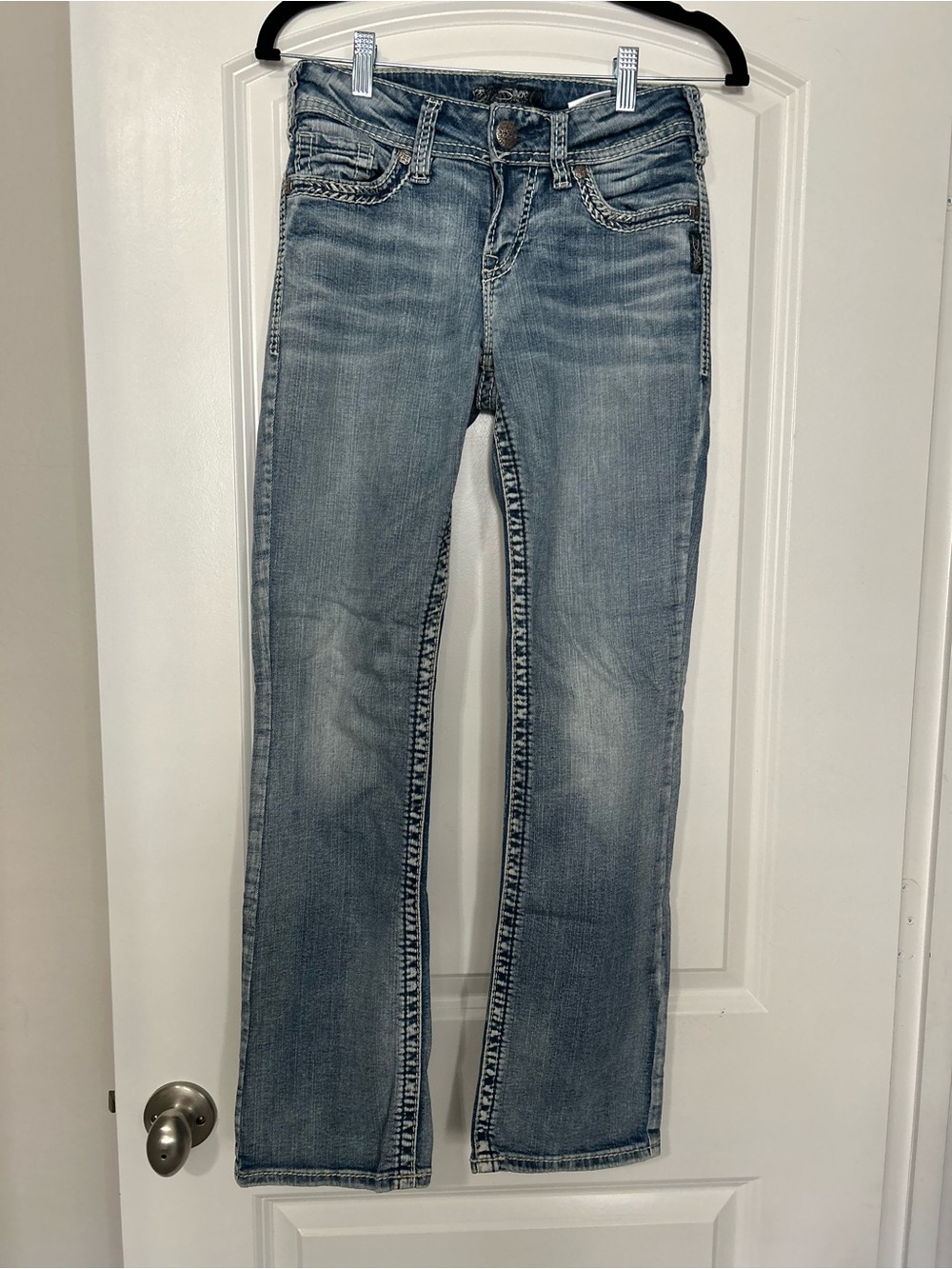 Silver Jeans Light Blue Women's Bootcut Jeans